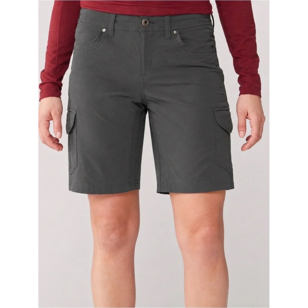 Kuhl Freeflex Cargo 10" Short Dark Grey Women's Plus Size 20W Gorpcore Outdoor